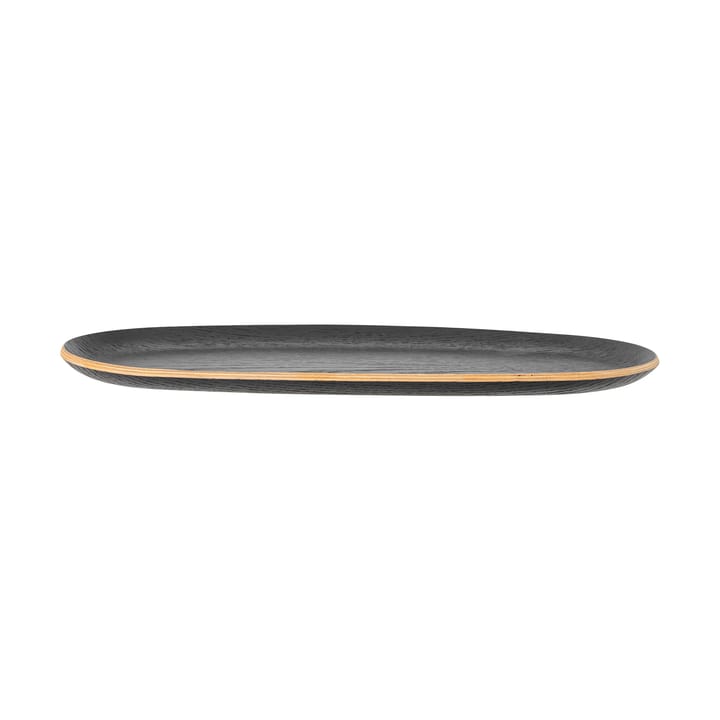 Leyton dienblad 18x34 cm, Black oak Bloomingville