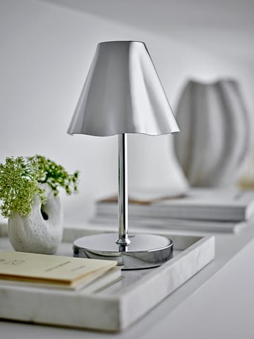 Lianna draagbare tafellamp 28 cm - Zilverkleurig - Bloomingville