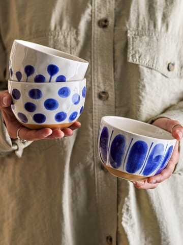 Linora schaal 58 cl 3-delig - Blauw - Bloomingville