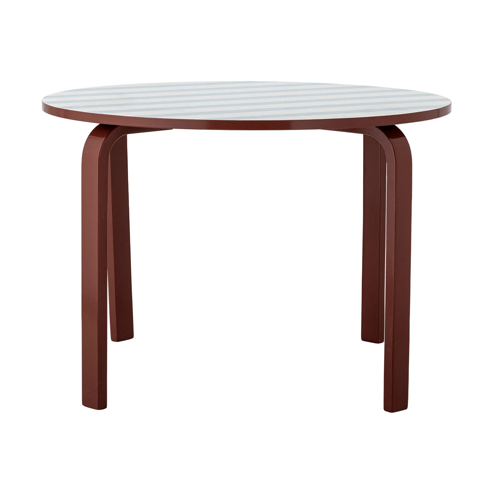 Liova tafel, Blauw-wit, Ø65 cm Bloomingville