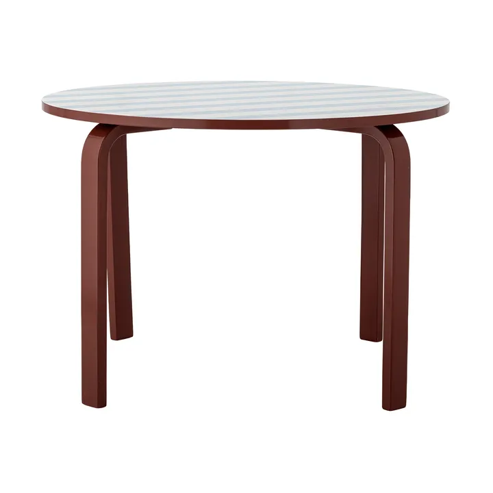 Liova tafel - Blauw-wit, Ø65 cm - Bloomingville