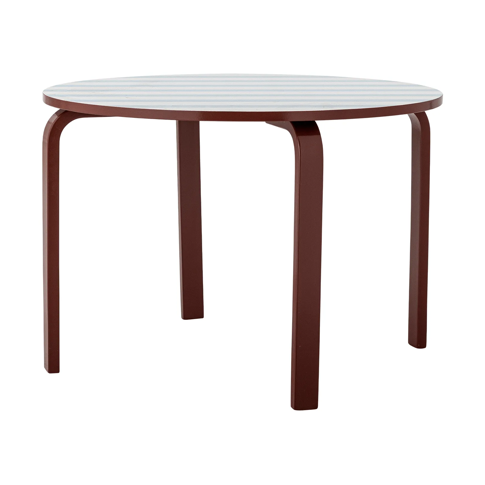 Liova tafel, Blauw-wit, Ø65 cm Bloomingville