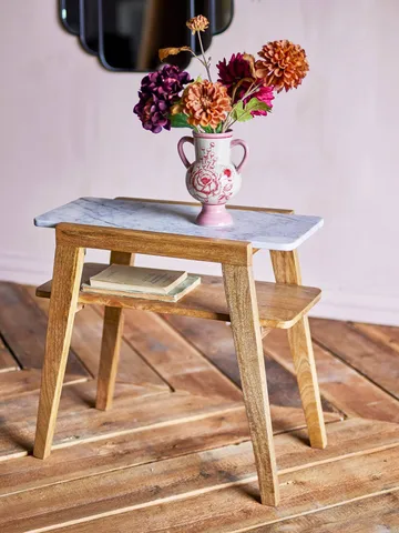 Livi bijzettafel - Nature, 61x57 cm - Bloomingville