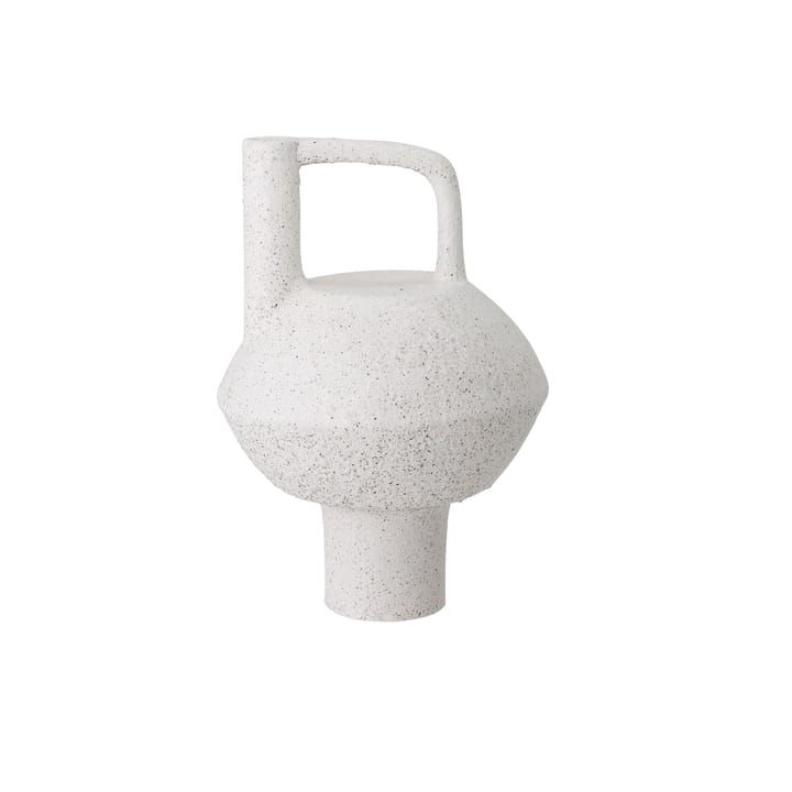 Loka vaas terracotta 34 cm - Wit - Bloomingville