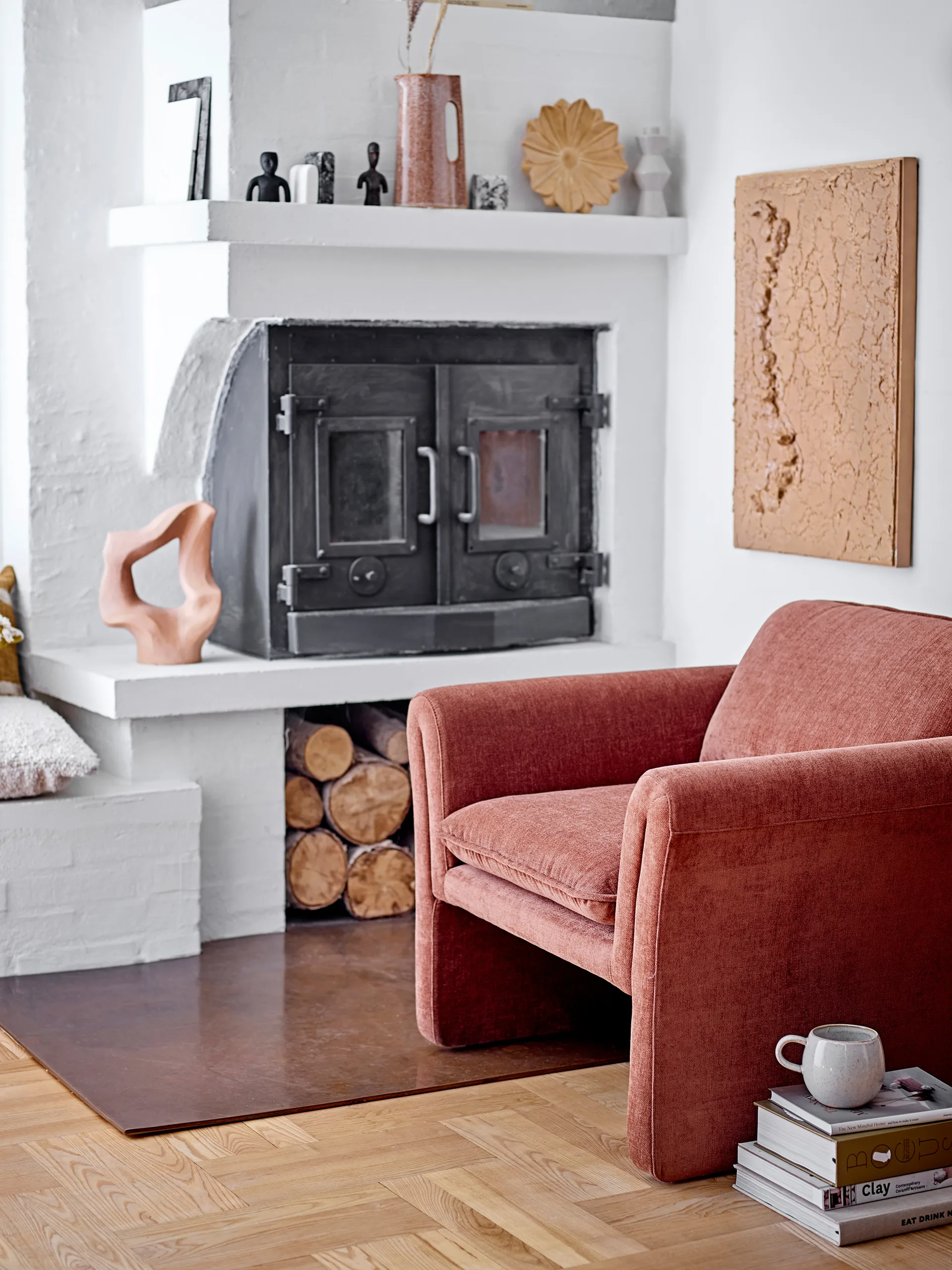 Lolla decoratie 30 cm, Oranje Bloomingville