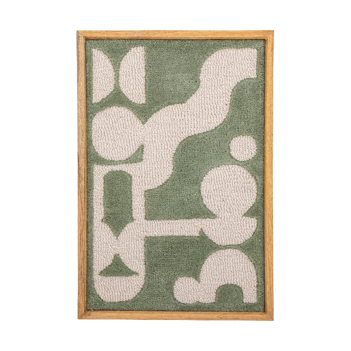 Bloomingville Longton muurdecoratie 45x65 cm Green | Scandinavisch Interieur | Wanddecoraties | Groen