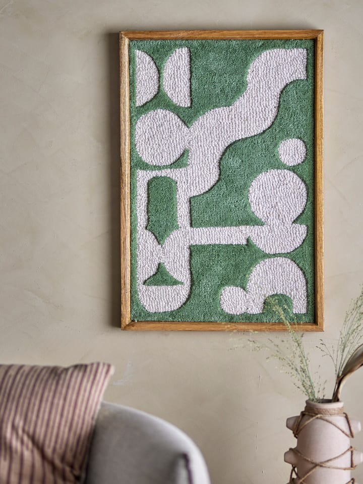 Longton muurdecoratie 45x65 cm, Green Bloomingville