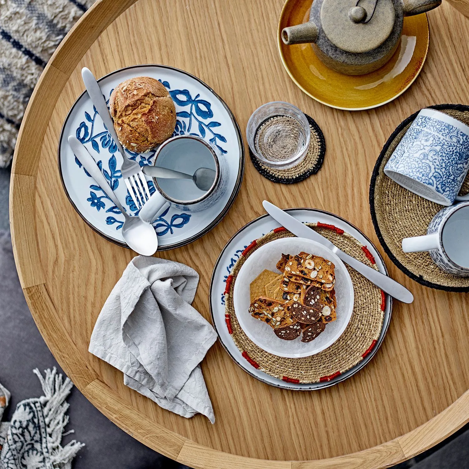 Luana salontafel Ø 74 cm, Eiken Bloomingville