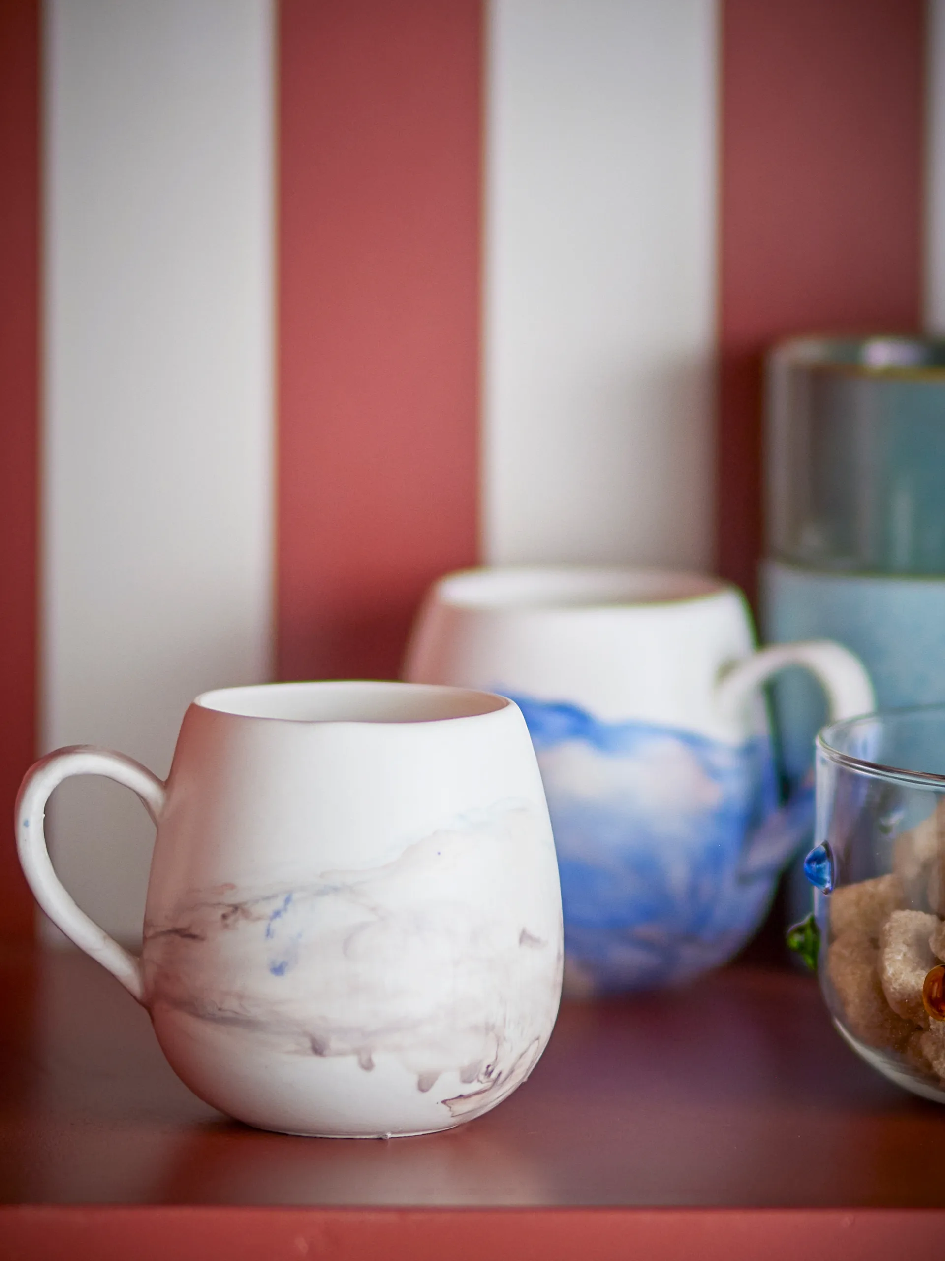 Lyre kop 4-pack, Bruin Bloomingville