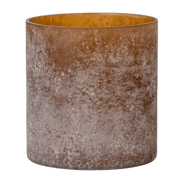 Macha waxinelichtjeshouder/vaas Ø10 cm, Bruin Bloomingville