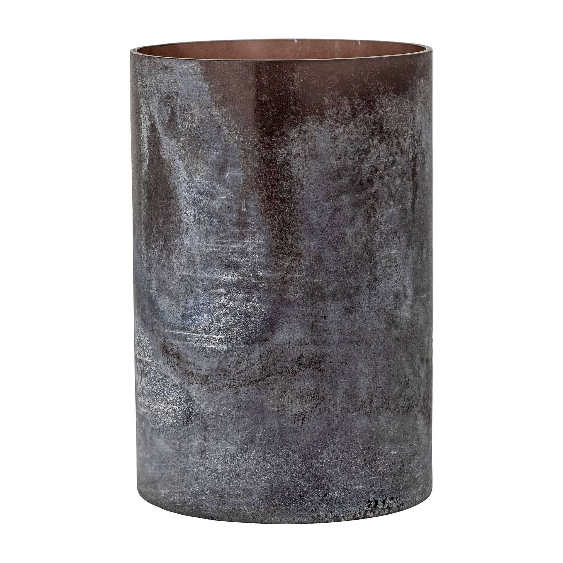 Macha waxinelichtjeshouder/vaas Ø15 cm, Paars-bruin Bloomingville