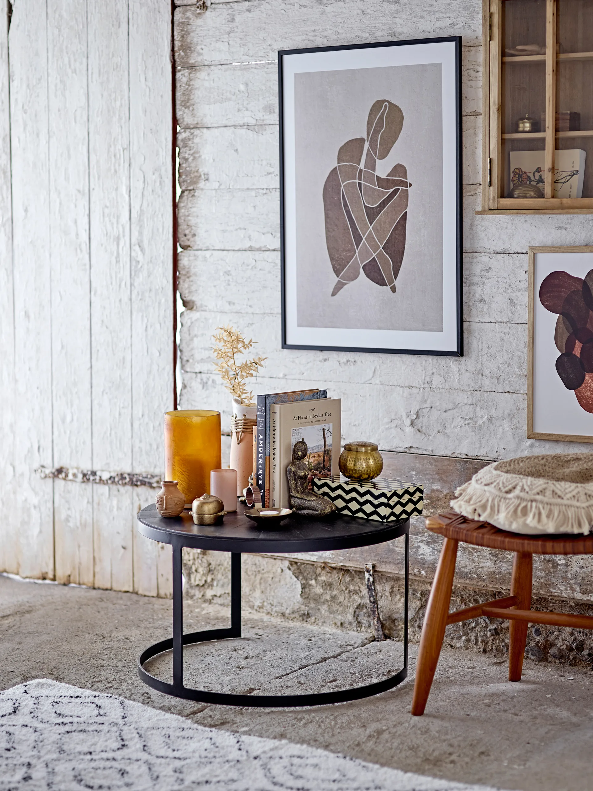 Macha waxinelichtjeshouder/vaas Ø6 cm, Paars-beige Bloomingville