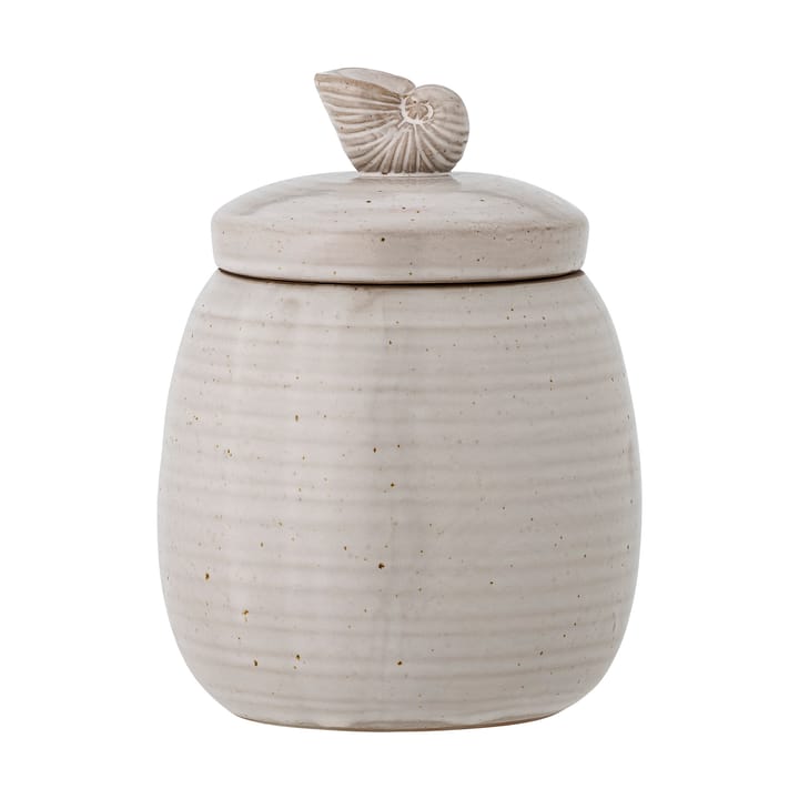 Mahlet pot met deksel Ø11x14 cm - Natural stoneware - Bloomingville