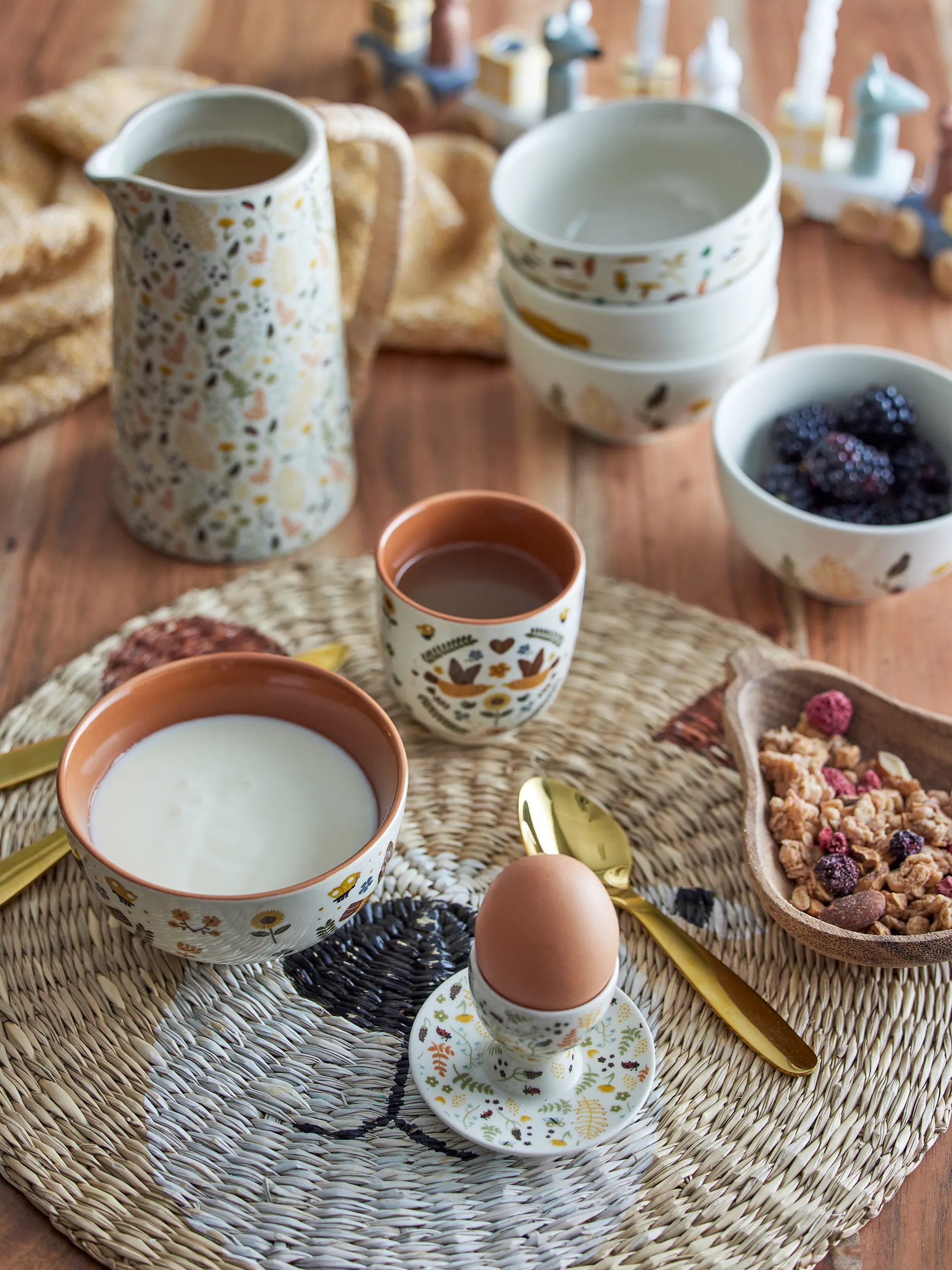 Malla placemat Ø38 cm, Beer Bloomingville