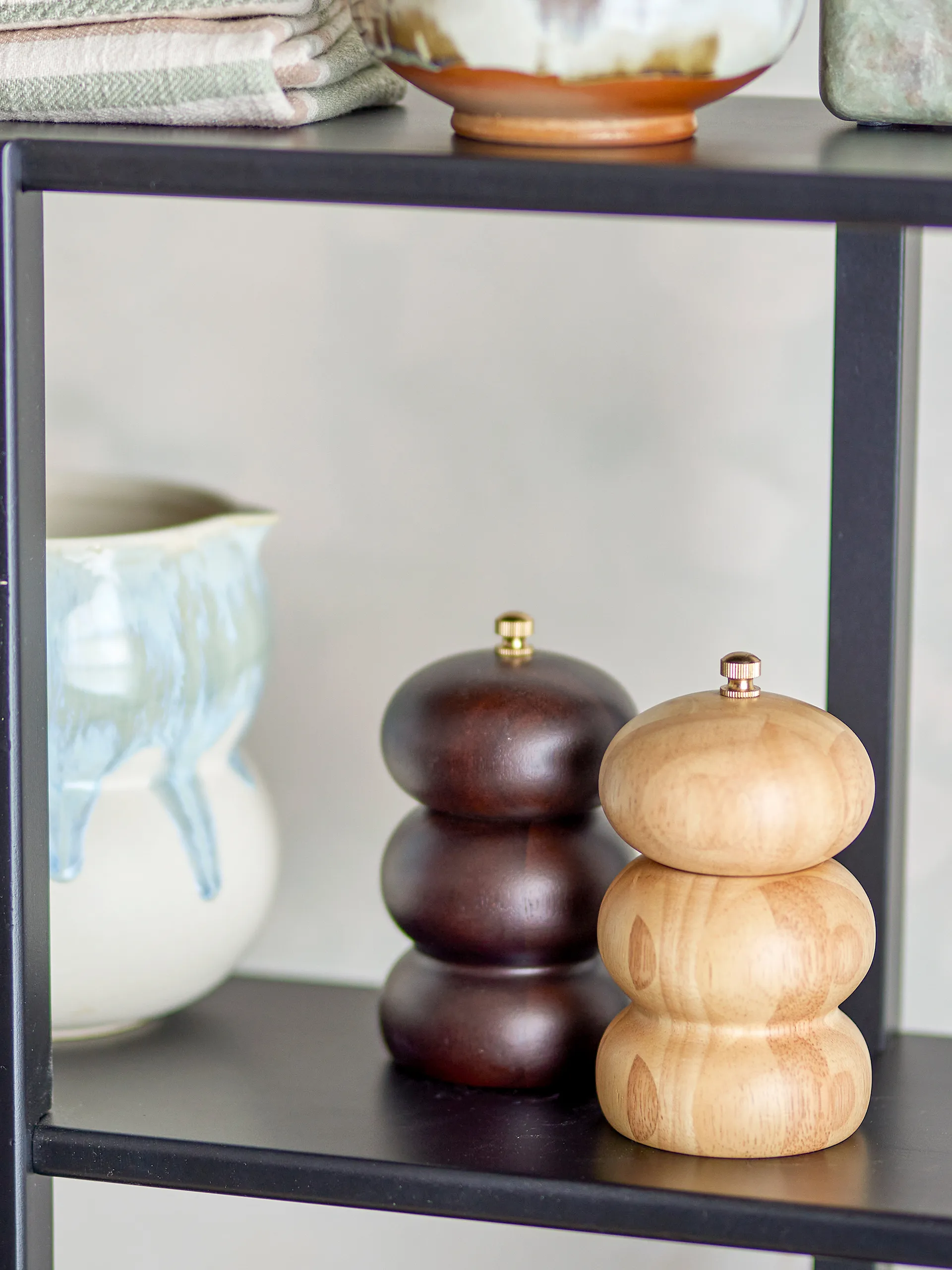 Marge zout- en pepermolen 2-delig, Natuur Bloomingville