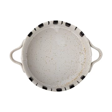 Marita ovenschaal Ø21 cm - Zwart-wit - Bloomingville