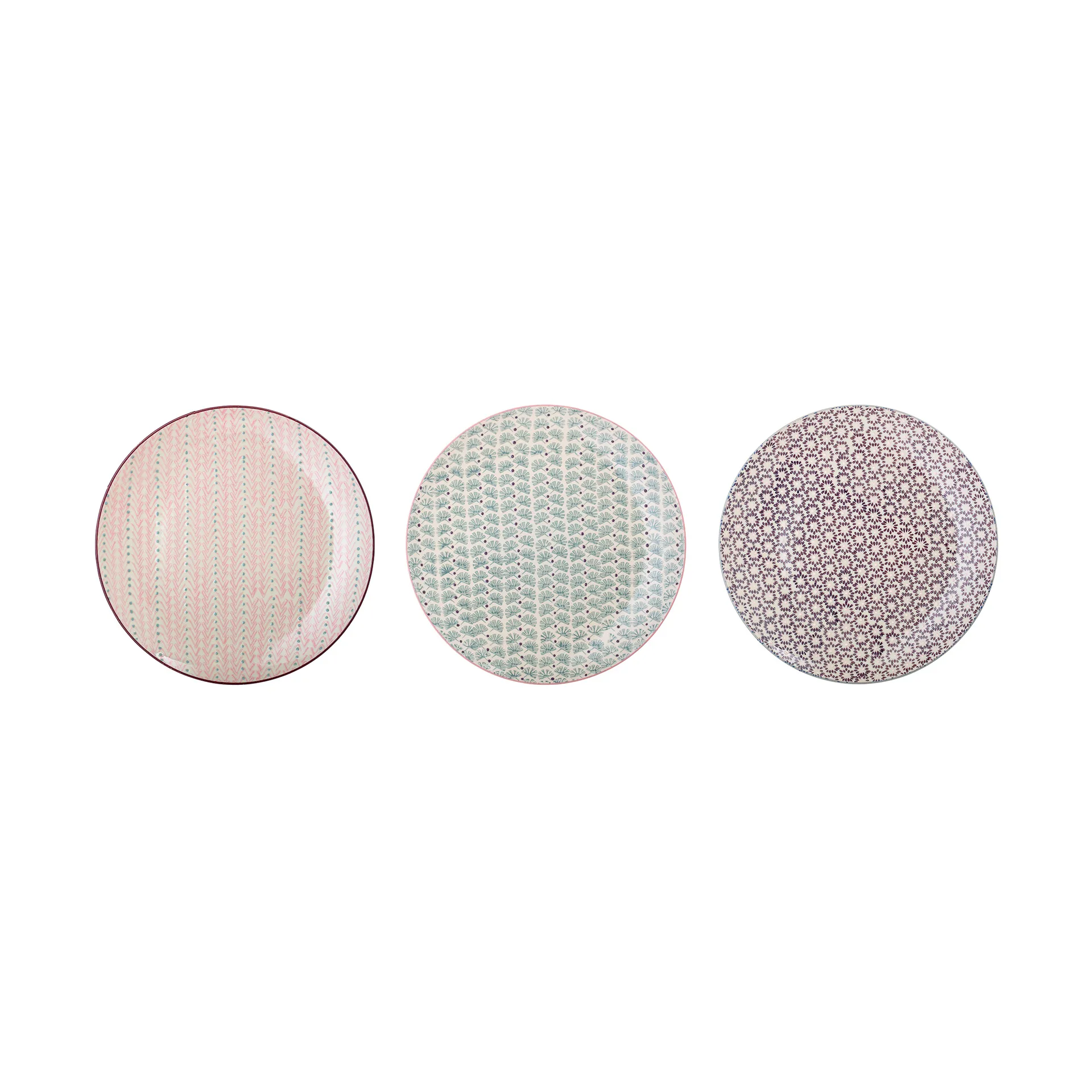 Maya bord 28 cm 3-delig Multi Bloomingville
