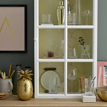 Miami kop met schotel 2-delig 6 cm. - Bloomingville