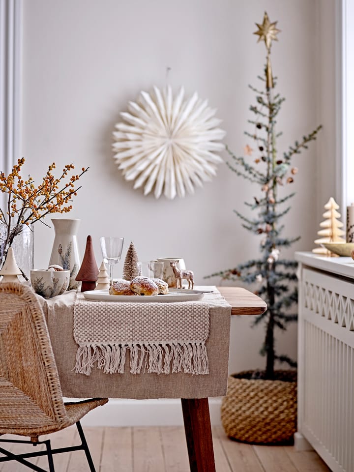 Milan decoratie kerstboom 2-pack 22,5 cm, Green Bloomingville