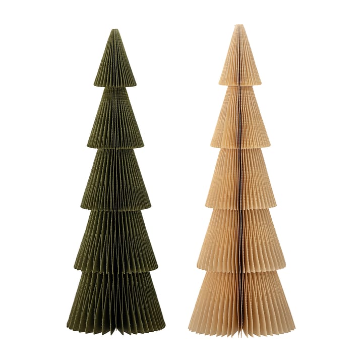 Milan decoratie kerstboom 2-pack 30,5 cm - Green - Bloomingville