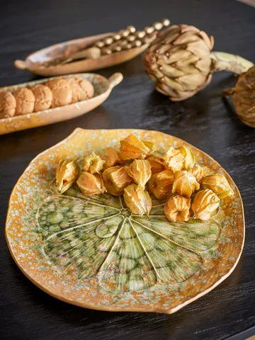 Milani serveerschaal Ø30 cm - Groen - Bloomingville