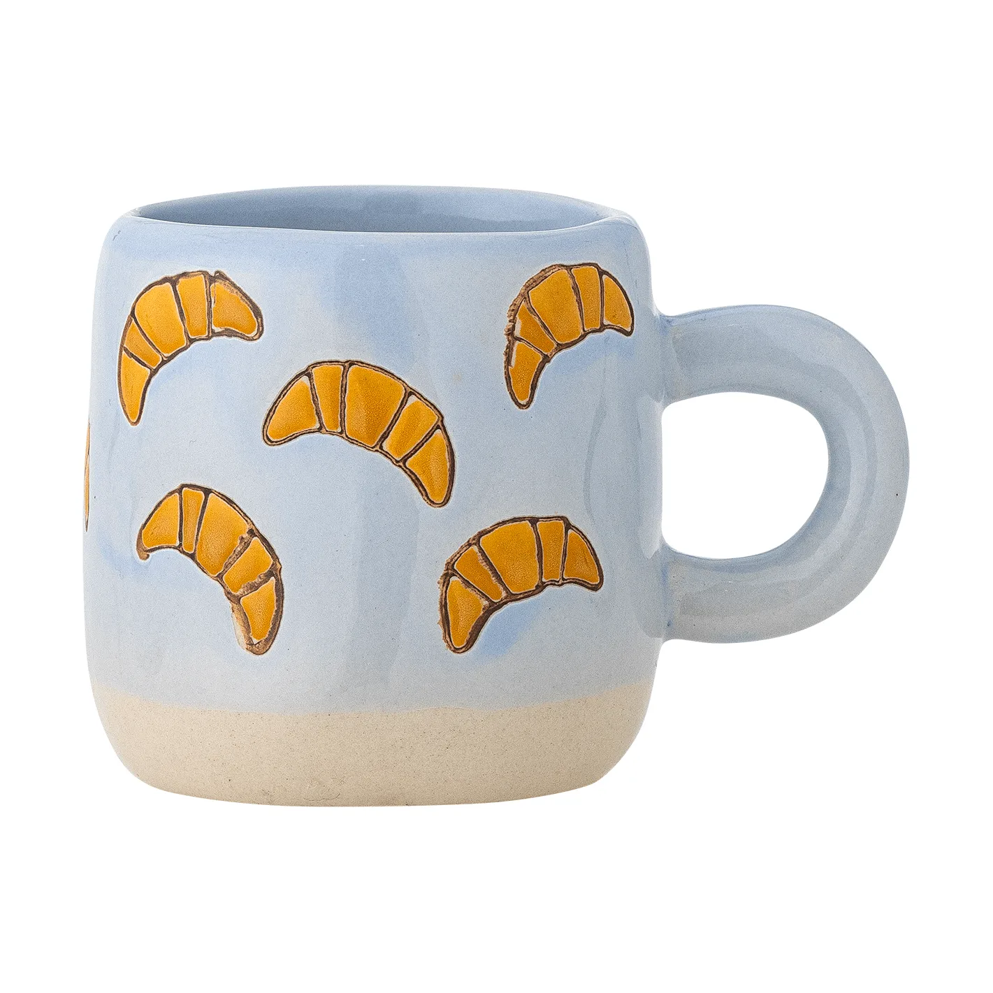 Millie kop 11 cl, Blauw, croissants Bloomingville