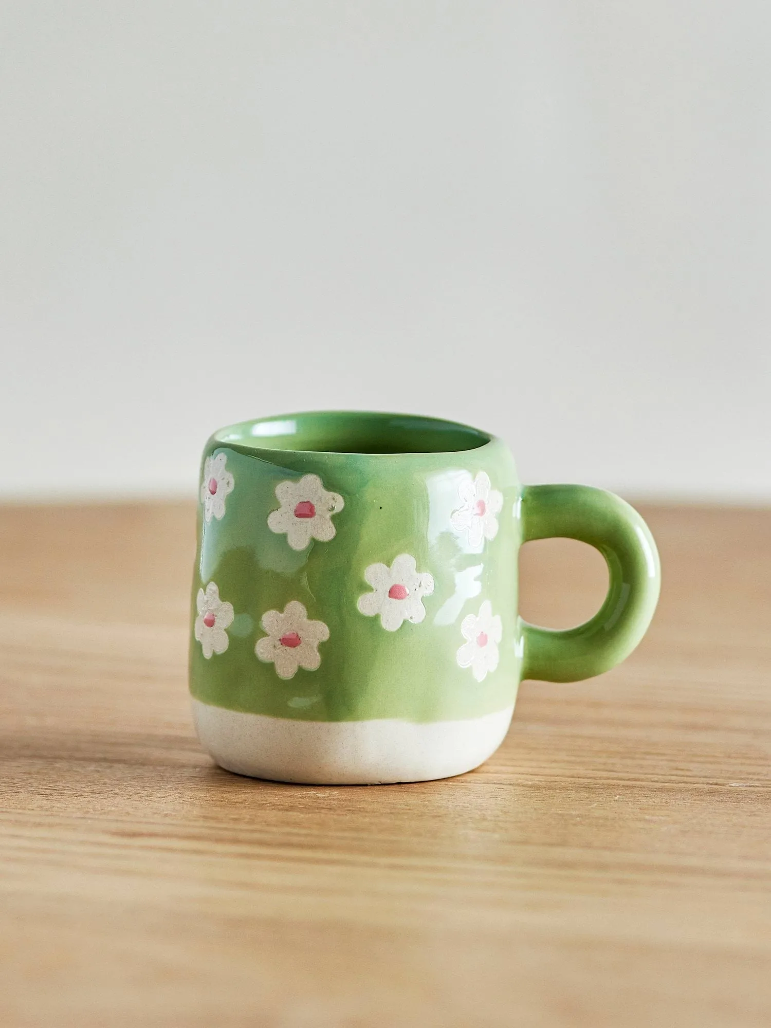 Millie kop 11 cl, Groen, bloemen Bloomingville