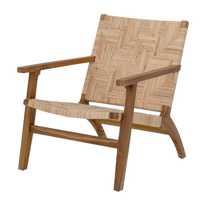 Mills loungestoel rotan, Bruin Bloomingville