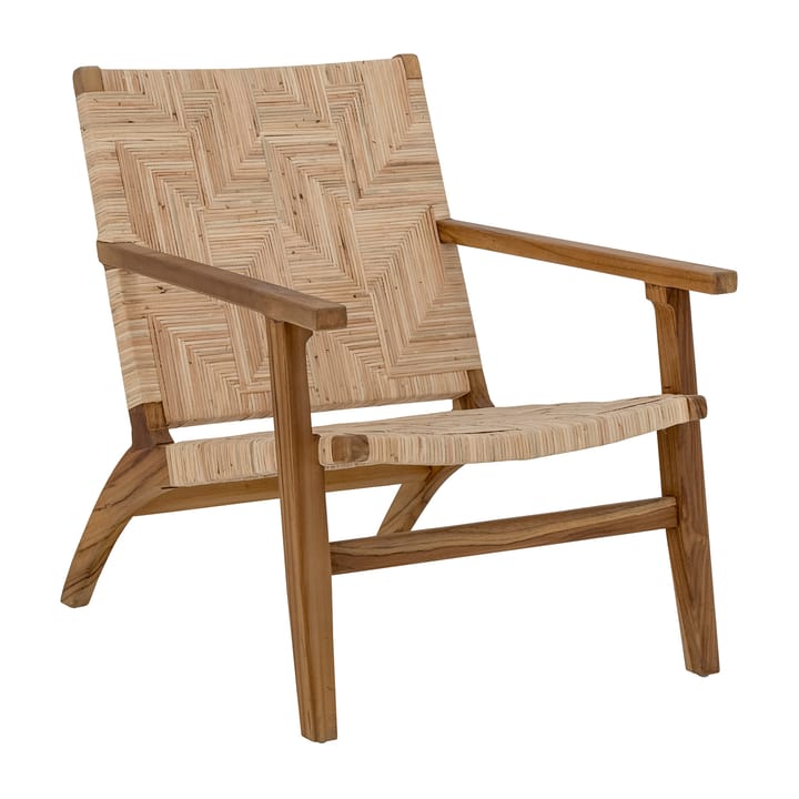 Mills loungestoel rotan, Bruin Bloomingville