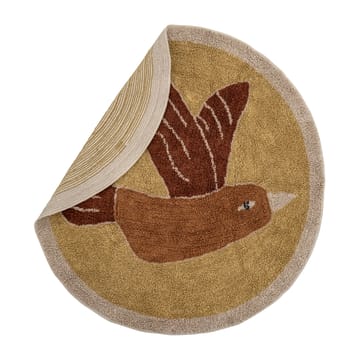 Milou vloerkleed Ø90 cm - Vogel - Bloomingville