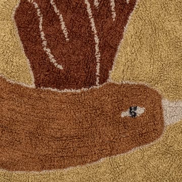Milou vloerkleed Ø90 cm - Vogel - Bloomingville