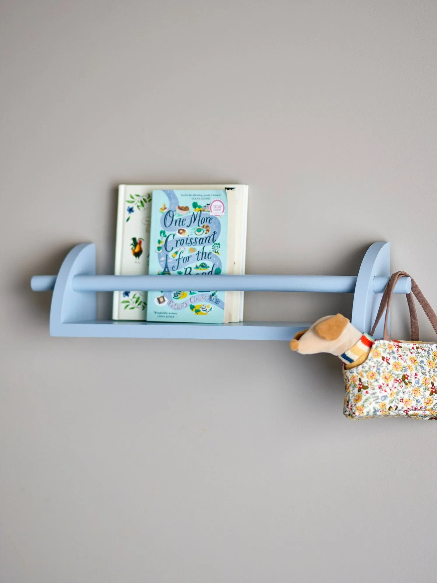 Mingus wandplank 14x60 cm, Blauw Bloomingville
