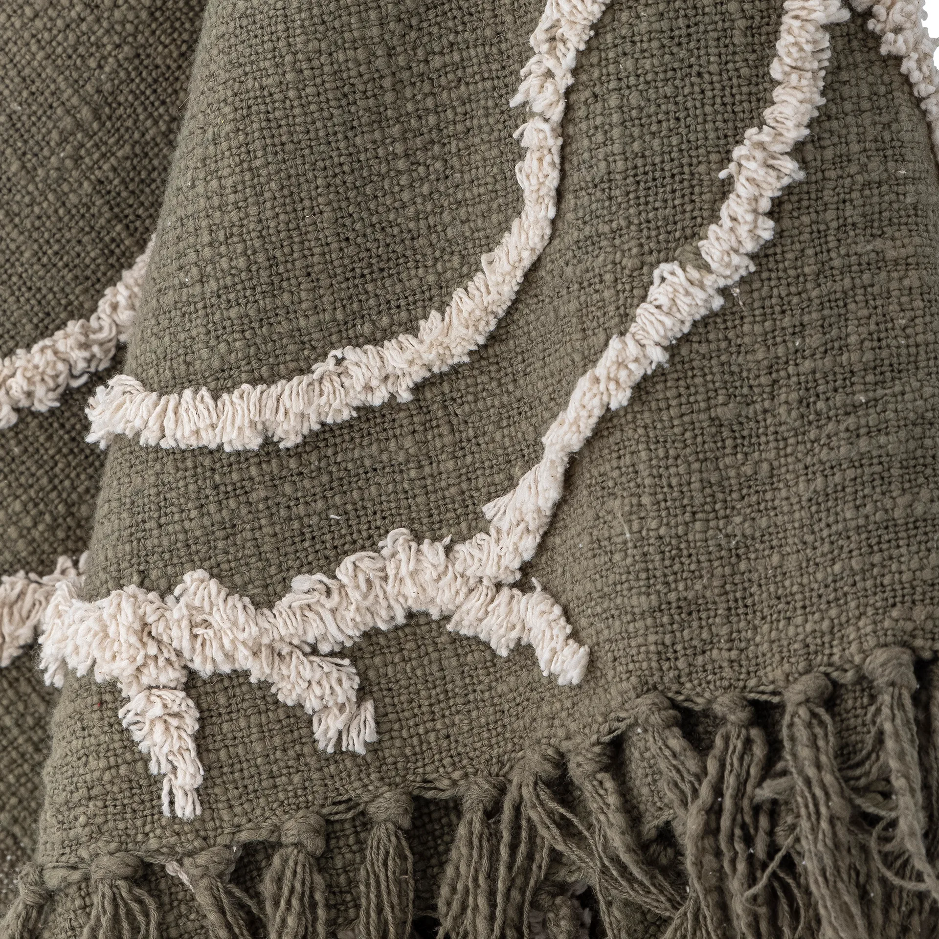 Mirfield plaid 125x150 cm, Green Bloomingville