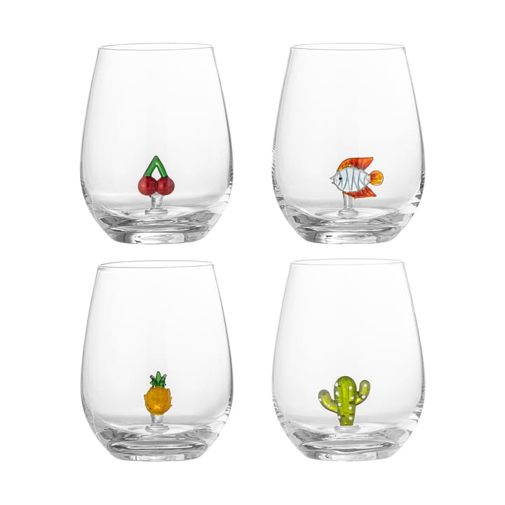 Misa drinkglas 56 cl 4-delig - Clear - Bloomingville
