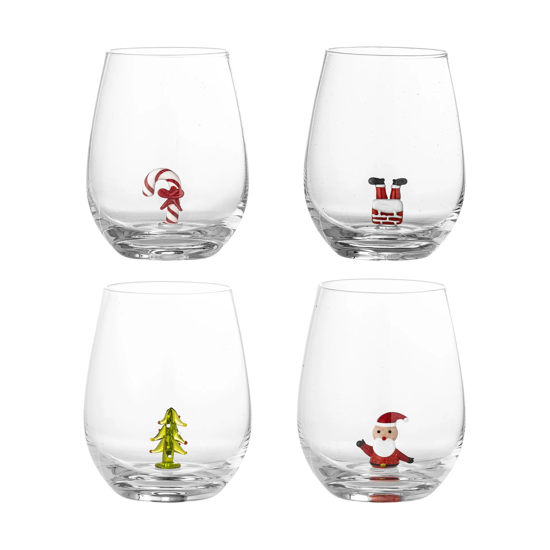Misa drinkglas 56 cl 4-delig, Kerst Bloomingville