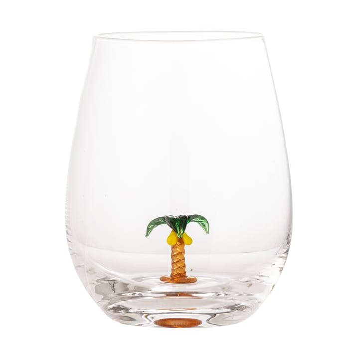 Misa drinkglas 56 cl - Clear-palm tree - Bloomingville