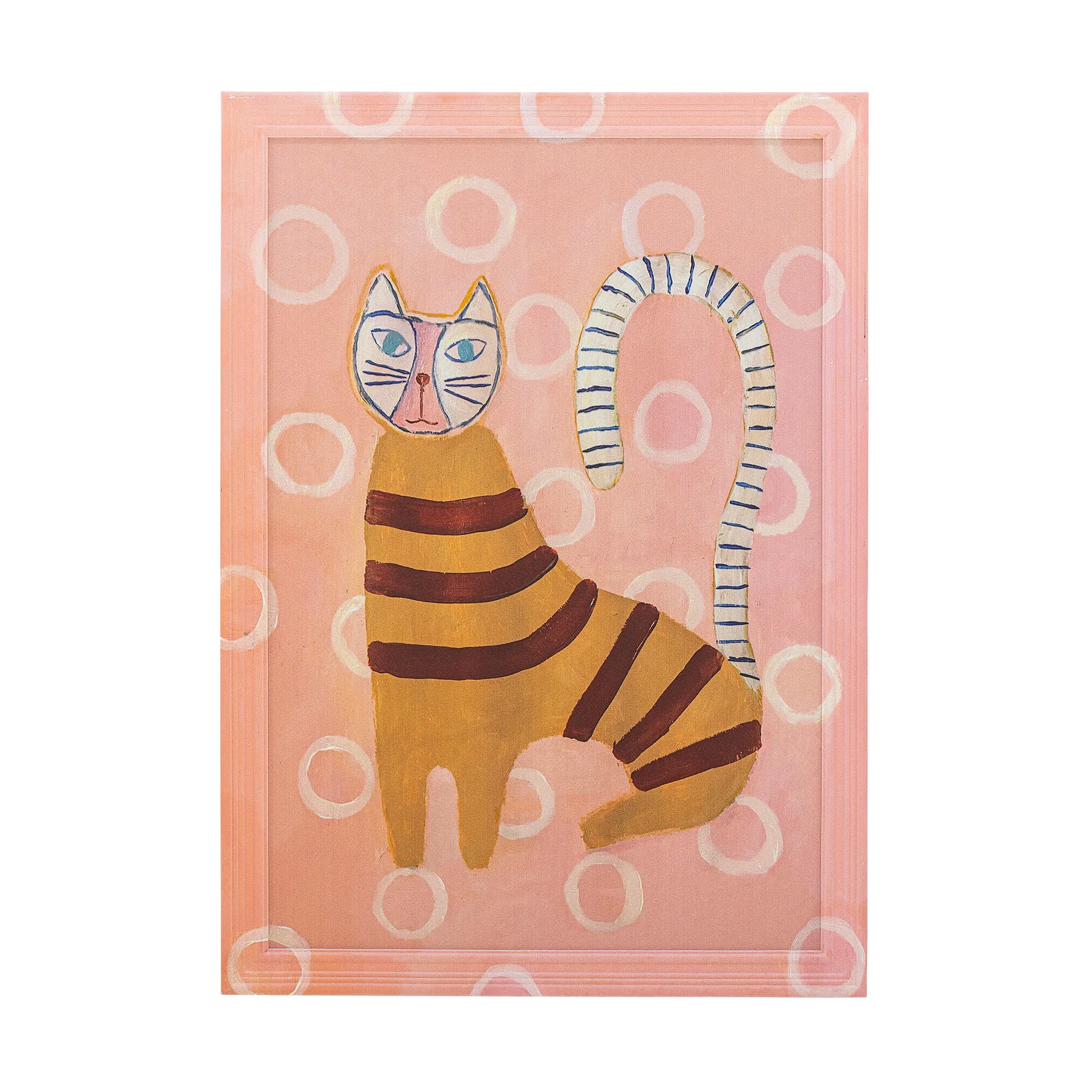 Missy illustratie met lijst 40x56 cm, Roos Bloomingville
