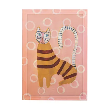 Missy illustratie met lijst 40x56 cm - Roos - Bloomingville