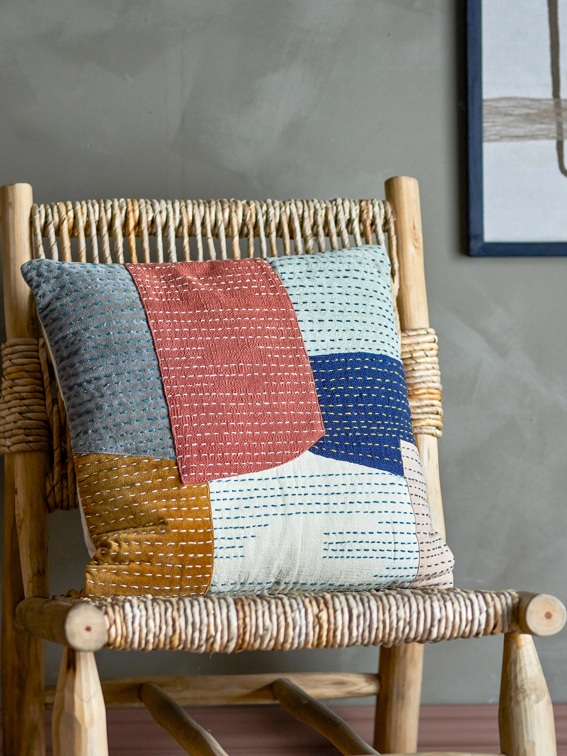 Montanaro kussen 50x50 cm, Oranje Bloomingville