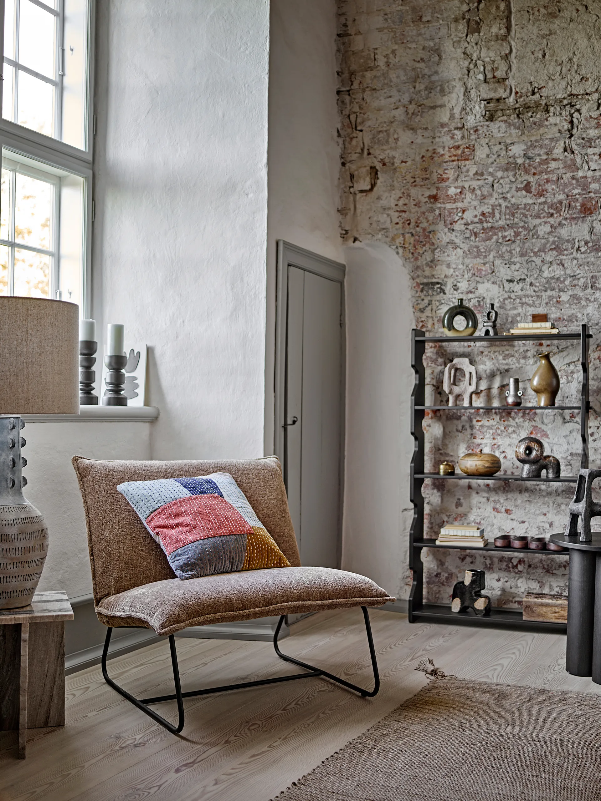 Montanaro kussen 50x50 cm, Oranje Bloomingville