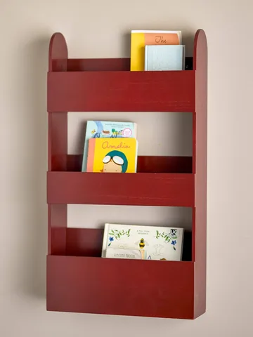 Moris wandplank - Red, 38x70 cm - Bloomingville