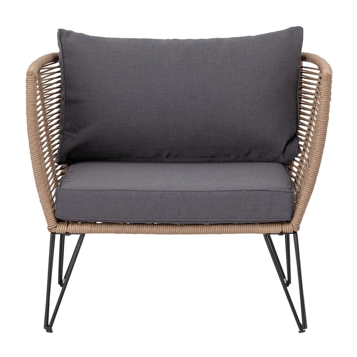 Mundo loungefauteuil - Brown-grey - Bloomingville