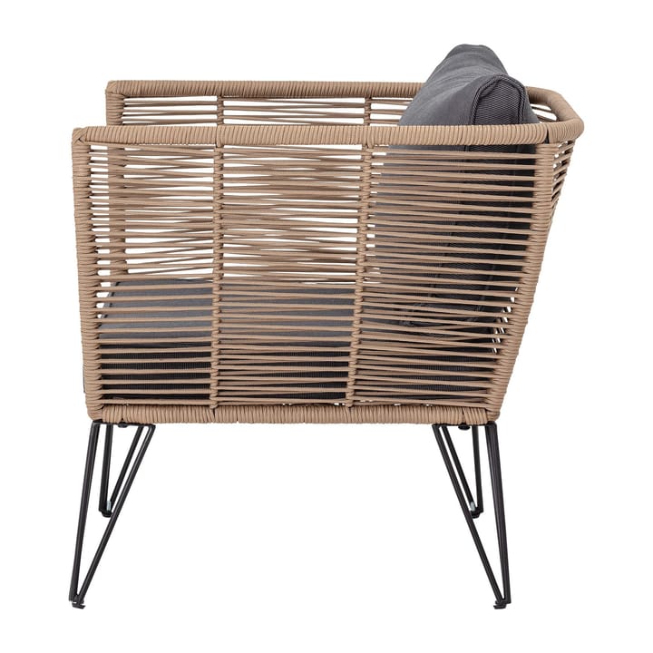Mundo loungefauteuil, Brown-grey Bloomingville