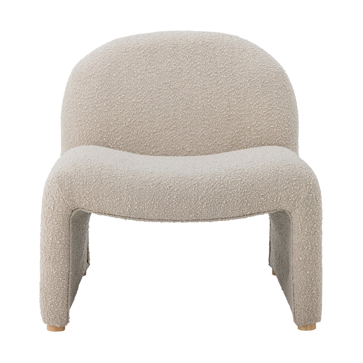 Bloomingville Neel lounge chair Nature | Scandinavisch Interieur | Stoelen | Wit
