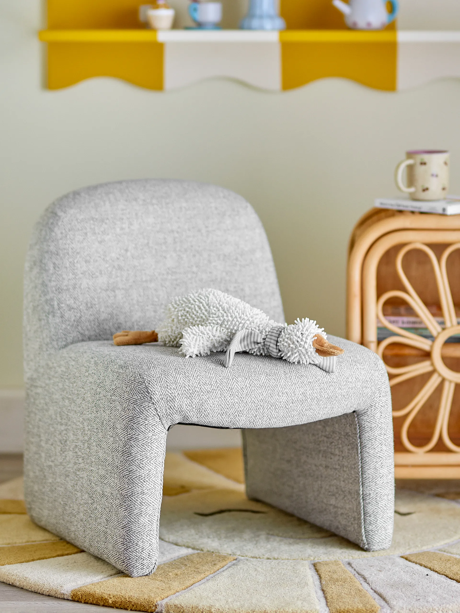 Neel stoel 40x51 cm, Grijs Bloomingville