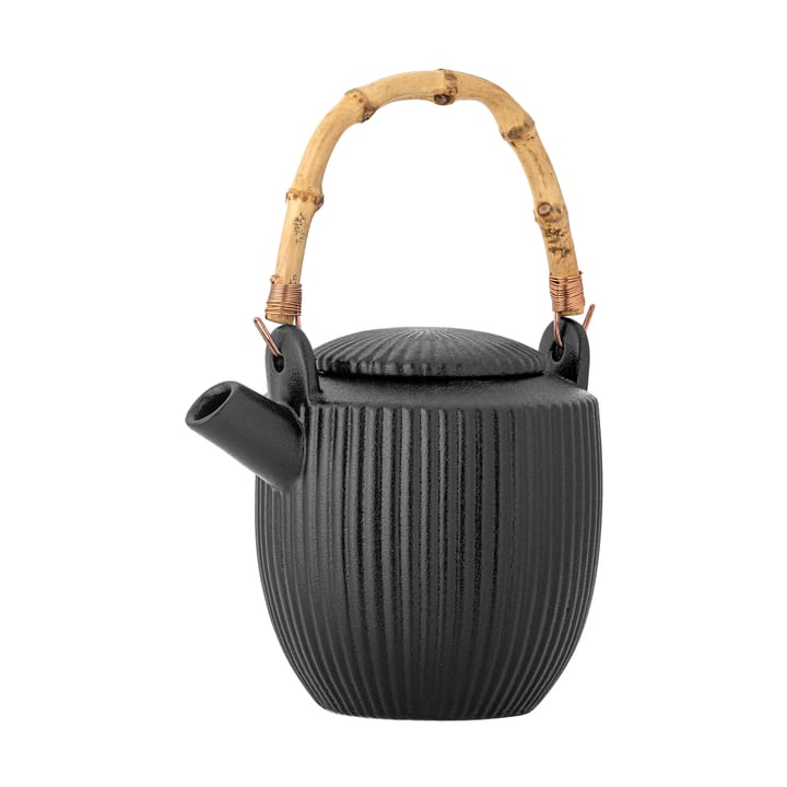 Neri theepot 0,85 L - Zwart - Bloomingville