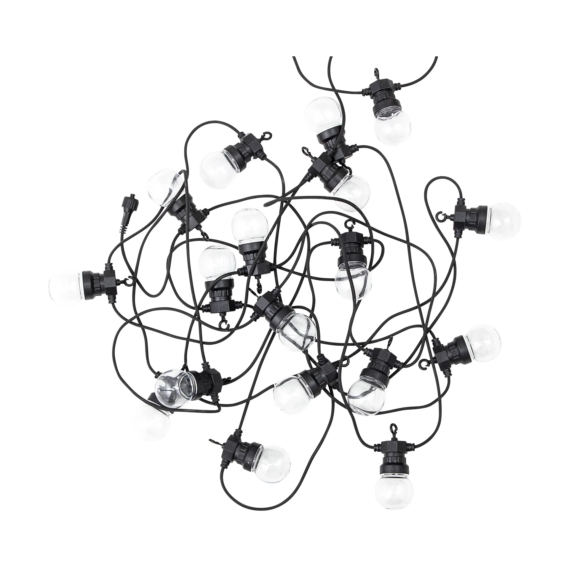 Nero lichtslinger 10 m, Zwart Bloomingville