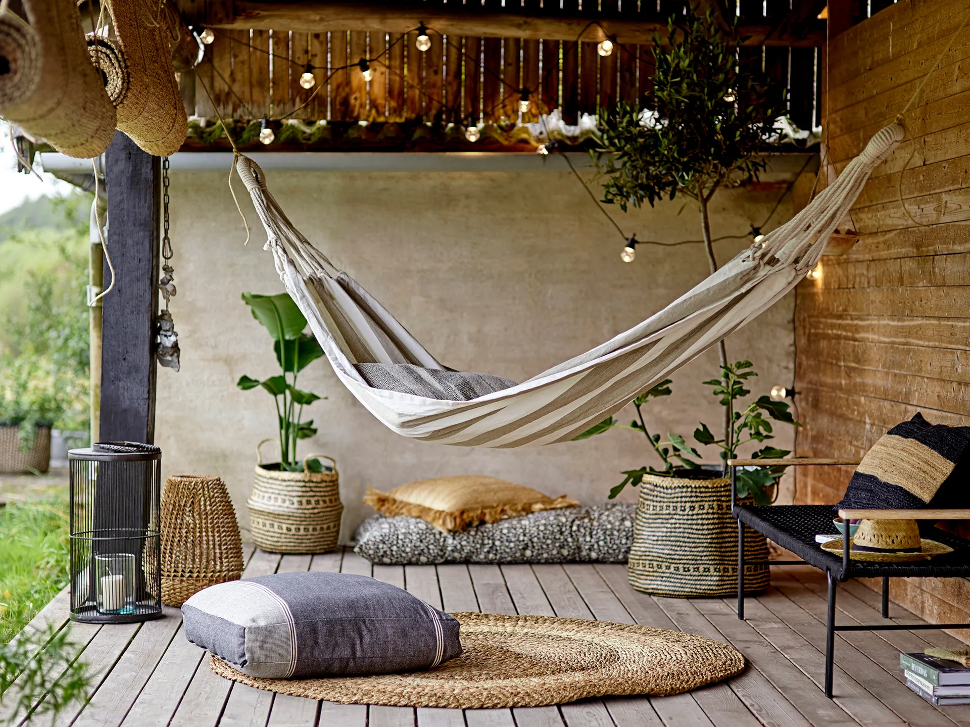 Nero lichtslinger 10 m, Zwart Bloomingville