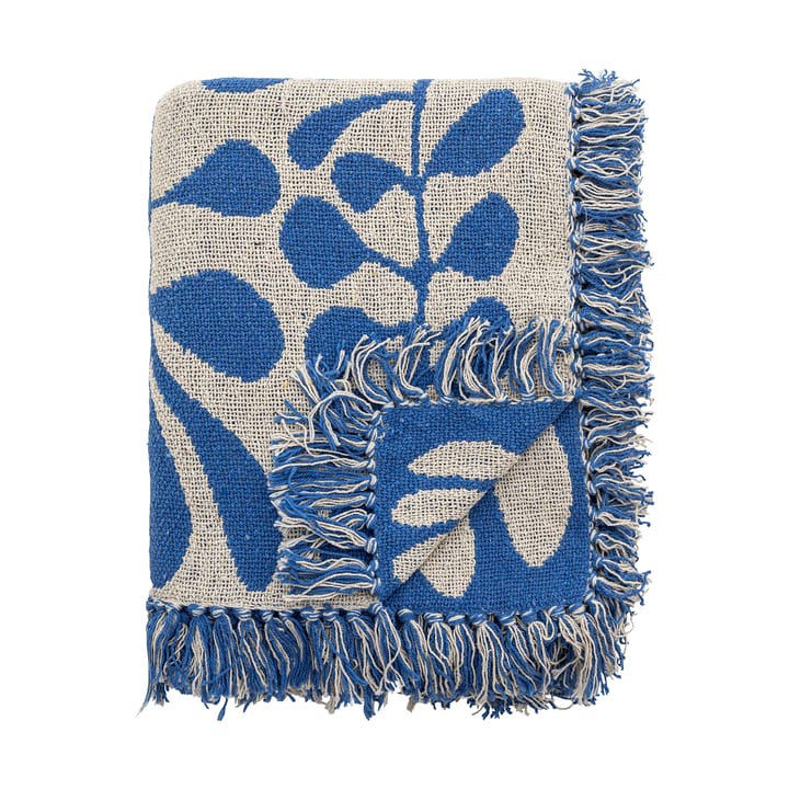 Nevine plaid 130x160 cm - Blauw - Bloomingville