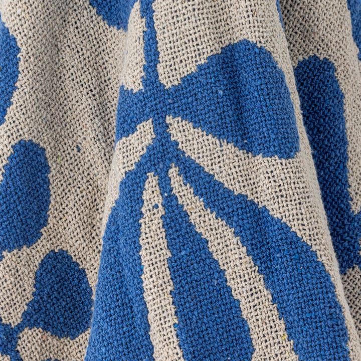 Nevine plaid 130x160 cm, Blauw Bloomingville